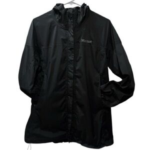 Marmot Mens Raincoat Jacket Black Size Large